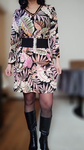 Robe fleurie évasée chérie - robe,