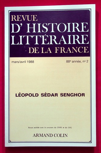 Revue histoire litteraire - d'histoire,