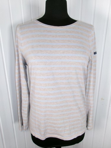 Shirt marinière coton - marinière, beige