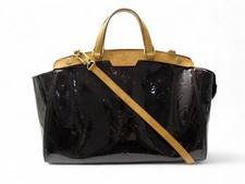 SAC A MAIN LOUIS VUITTON BREA MM CUIR MONOGRAM VERNIS AMARANTE HAND BAG 1920€