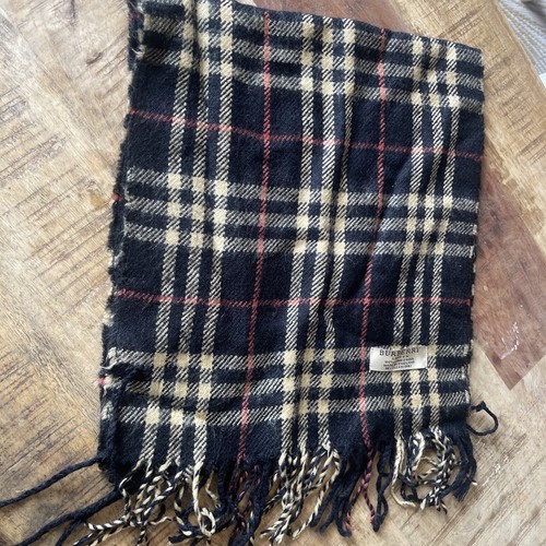 écharpe burberry noir - burberry, rayures