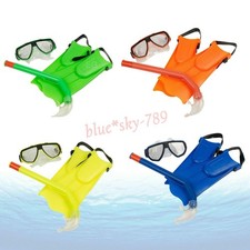 Ensemble masque de plongée et aileron junior plongée plongée plongée en apnée vacances enfants