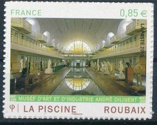 Timbre 2010 autoadhésif N° 467 / 4453 Neuf** adhésif Art La Piscine Roubaix