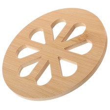  Dessous de verre en bambou antidérapant pour table basse, dessous de verre