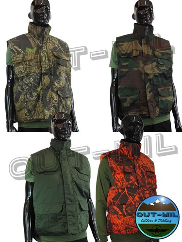 Gilet rembourré multipoche - rembourré,