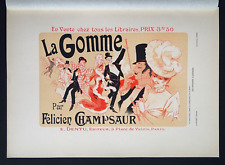 Jules CHERET Lithographie