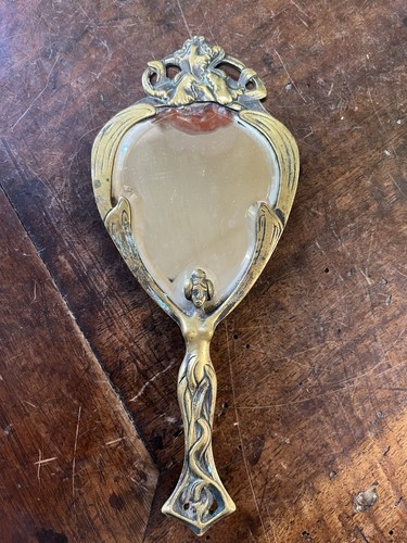 Ancien petit miroir - miroir, a