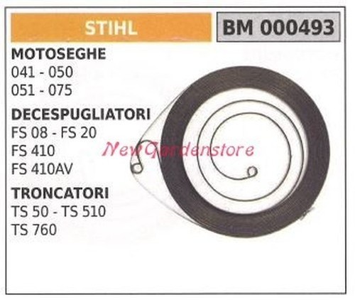 Ressort démarrage stihl - démarrage,