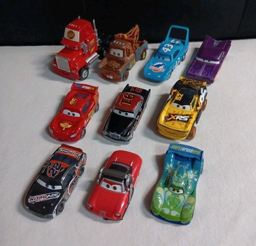10x disney pixar cars diecast - disney,