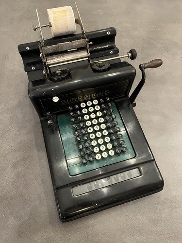 Burroughs adding machine - burroughs,