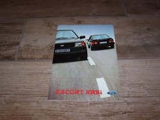 Prospectus  / Brochure FORD Escort XR3i 1984 //