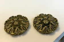 lot de 2 rosaces en bronze