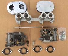 Kit 2 carburateurs Dellorto DHLA 40H + pipe Volvo B18 / B20
