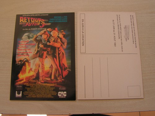 Carte postal retour vers le - postal,