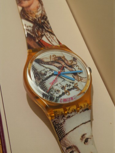 Montre swatch rétro gp105 - swatch,