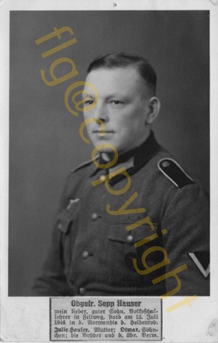 Sterbebild soldat allemand - soldat,