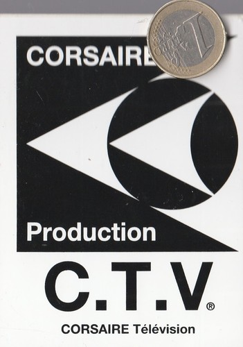 Autocollant c46télé - autocollant.,