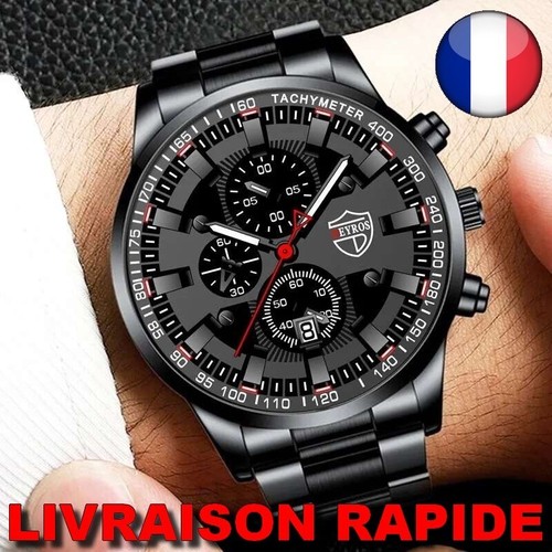 Montre deyros acier inoxydable - montre,