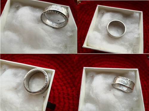 Bague pièce monnaie 5 - de,
