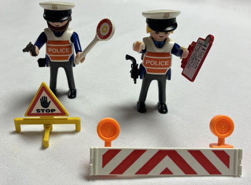 Vintage playmobil police - vintage,