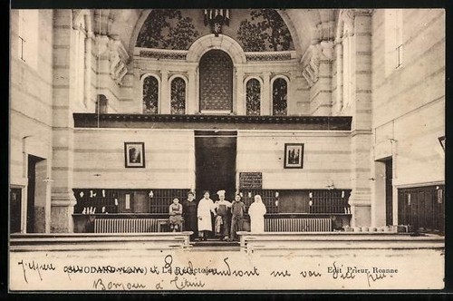 Cpa rouen intérieur une - rouen,,
