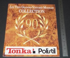 CATALOGUE 1990 VOITURES MINIATURES TONKA POLISTIL FERRARI PORSCHE JAGUAR MGA