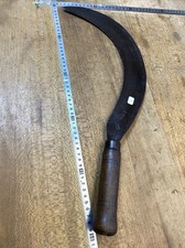 n° 3 old tool /  OUTIL ANCIEN Coupe Ronce Faucille Robuste Forgée 50 cm