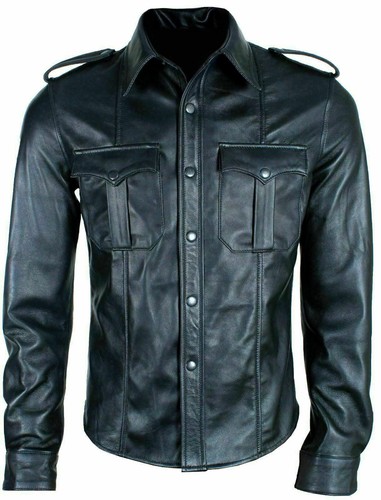 Veste cuir mouton clara - cuir,