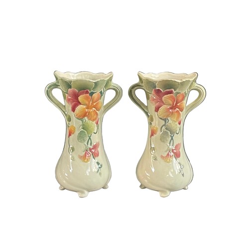 Paire vases barbotine - vases,