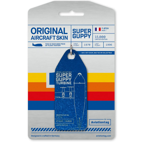 Aviationtag véritable peau - véritable,