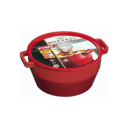 Cocotte ronde pyrex slow - -,