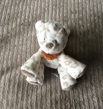 Peluche Doudou Léopard blanc