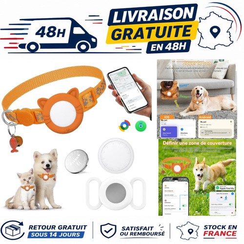 Traceur gps chat chien - chien, sans