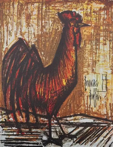 Bernard buffet le coq - buffet, :