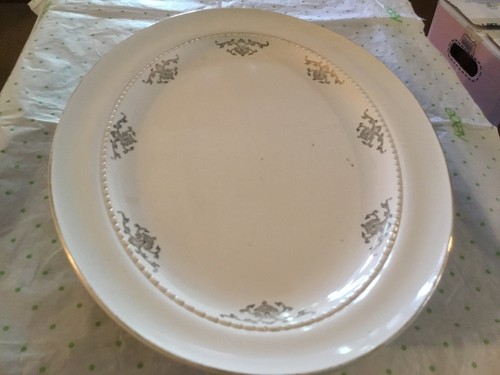 Ceramic serving platter