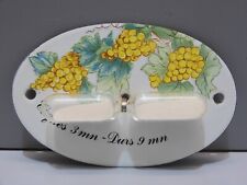 - SABLIER MURAL sur PLAQUE