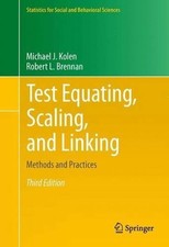 Robert L. Brennan Michael J. Kolen Test Equating, Scaling, and Linking (Relié)