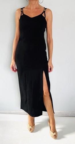 Robe longue fendue axara paris - fendue,