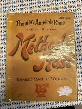 ♫ Première année de PIANO - méthode d'apprentissage Rose - Ernest Van de Velde ♫