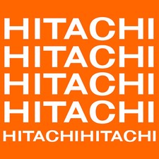 HITACHI autocollant sticker