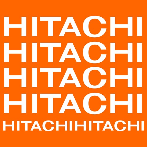 Hitachi autocollant sticker - hitachi,
