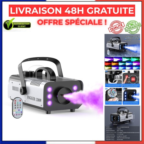 Machine fumée 1200w led - à,
