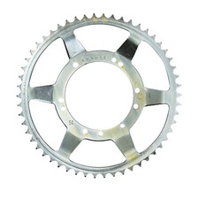 COURONNE CYCLO ADAPTABLE PEUGEOT 103 ROUE BATONS ACIER 54 DTS (ALESAGE 94 mm)