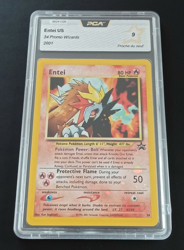 Carte pokémon entei - entei, 34