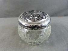 Pot vintage en verre de