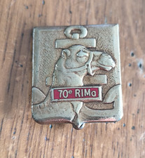 Insigne 70° RIMa Régiment d'Infanterie de Marine / Drago Paris G2860   /AA101