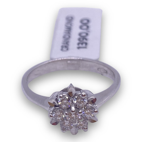 Bague blanc et - blanc,