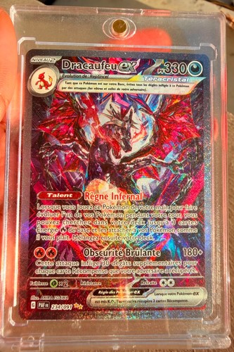 Dracaufeu full art - dracaufeu,
