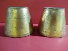Vintage lamp shade pair .very