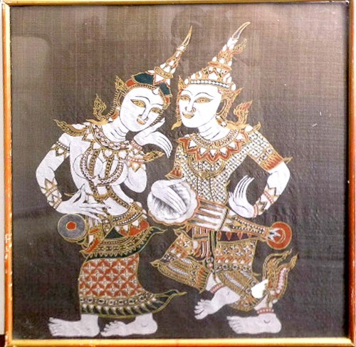 Tableau panneau tissus - panneau,